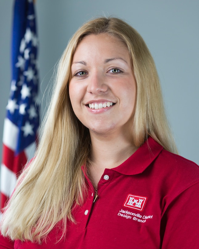 Viktoria Bogina, E.I.T., a civil engineer with the U.S. Army Corps of Engineers (USACE), Jacksonville District, was one of the USACE nominees for this year's New Faces of Engineering program. 