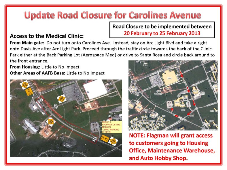 02212013- updated road closure