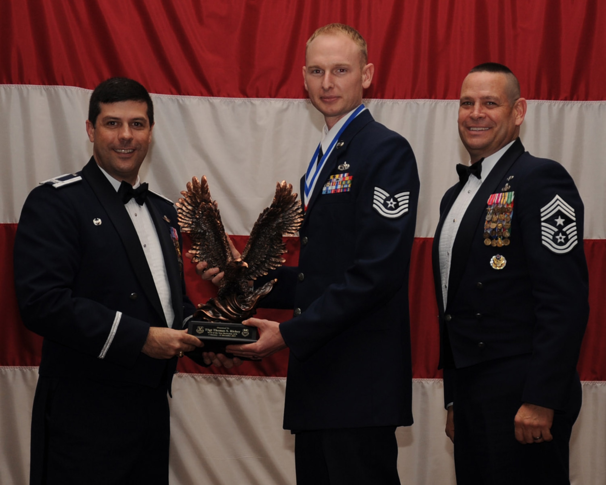 Staff Sgt. Thomas Richey, 2nd Maintenance Squadron, 2nd Bomb Wing Non-Commissioned Officer of the Year. (U.S. Air Force photo/Senior Airman Sean Martin)