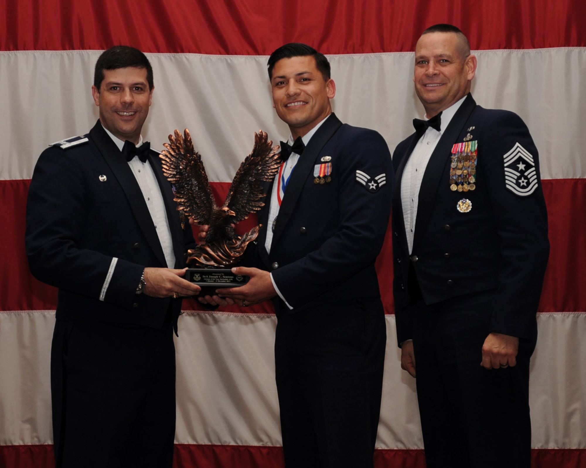 Senior Airman Joseph Senteno, 2nd Comptroller Squadron, 2nd Bomb Wing Airman of the Year. (U.S. Air Force photo/Senior Airman Sean Martin)