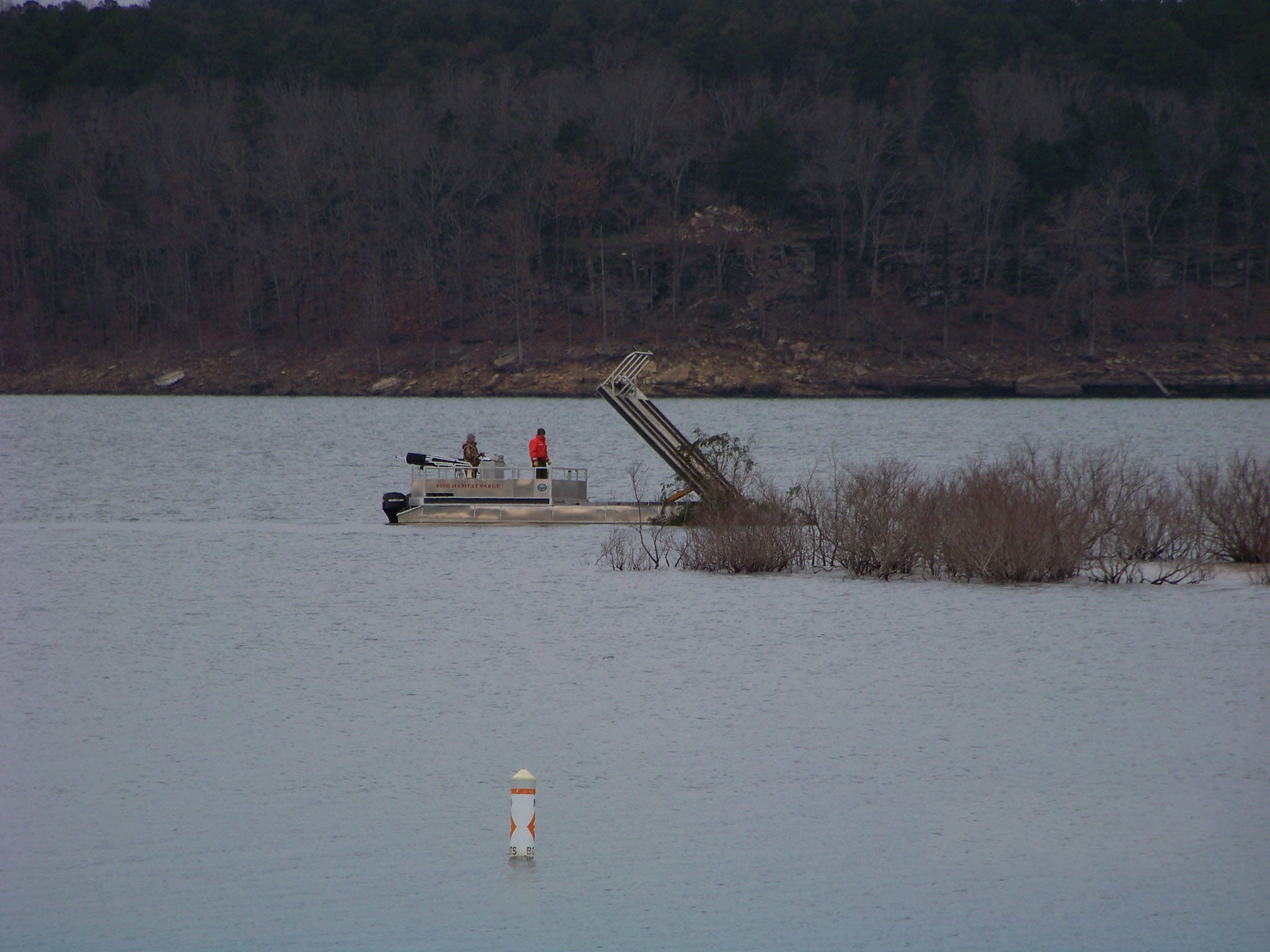 Fish Habitats on Greers Ferry Lake