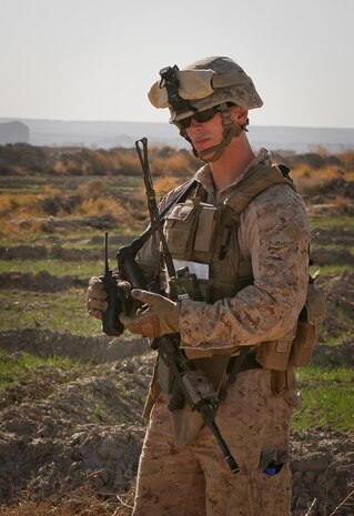 Second Lt. Andrew McGann is the assistant team leader of Team 3, Civil Affairs Detachment 11-2, a California-based Marine unit deployed to Khan Neshin, Afghanistan. Under the leadership of McGann, a 26-year-old native of Longmont, Colo., the Marines of Team 3 are improving Khan Neshin by helping the local community service their own country through projects contracted to locals.