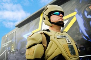 Future Soldiers will have plastic electronic sensors embedded in their helmets and uniforms. Research has brought electronics to flexible plastic through the combined efforts of industry, academia and Army scientists.