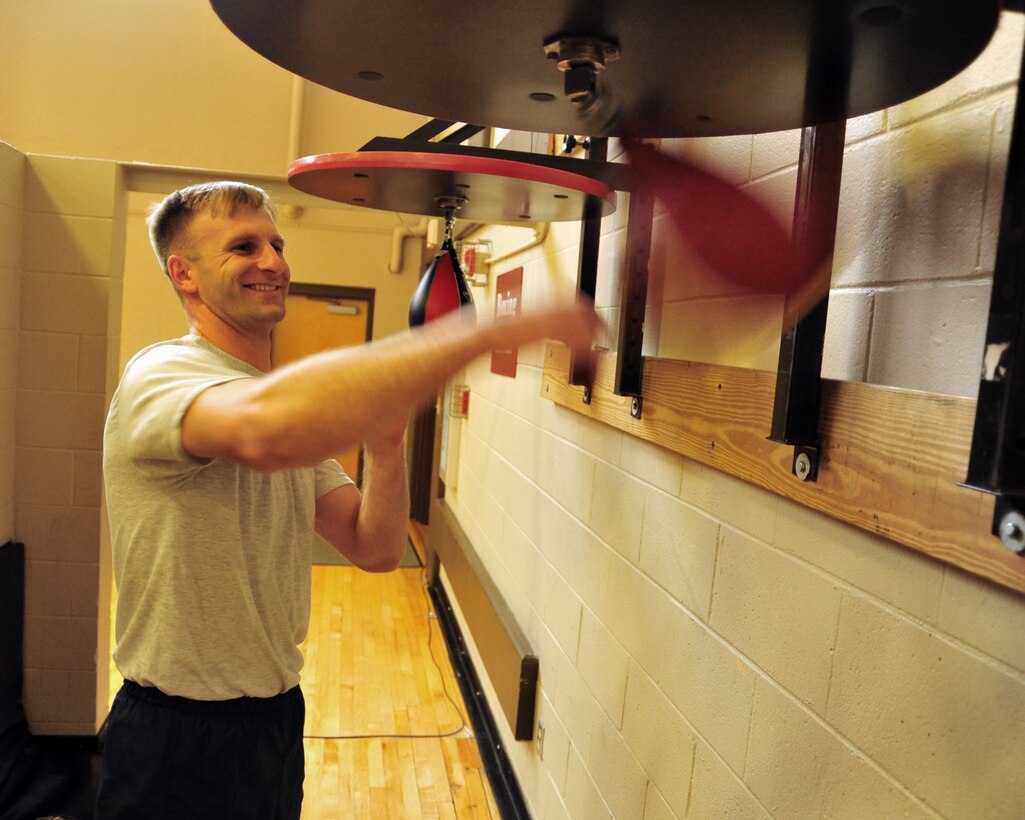 Maxwell Air Base recognizes Airmen who earn a perfect score of 100 on their annual physical fitness assessment. These Airmen have improved their score from their last physical training test in order to get into Maxwell's Club 100, or have had a score of 100 previously. (U.S. Air Force photo by Senior Airman Christopher Stoltz)