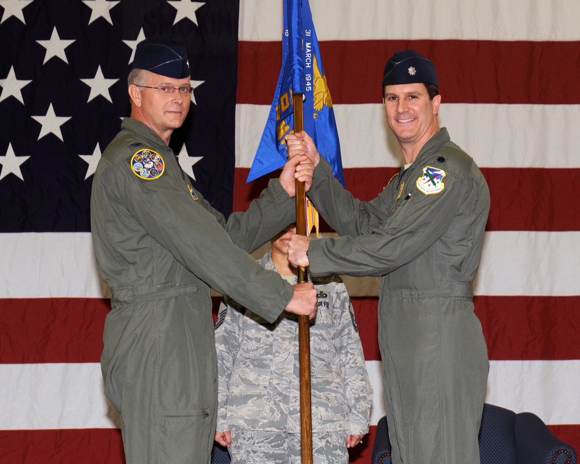 Briner takes reins of 43rd FTS > Columbus Air Force Base > Article Display