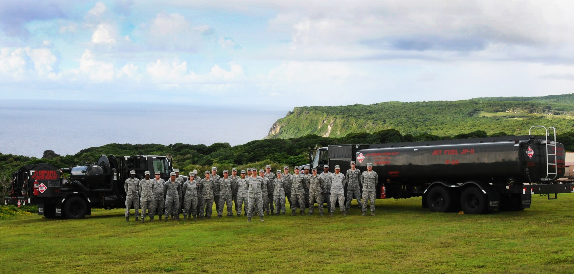 The 36th Logistics Readiness Squadron Fuels Management Flight won the American Petroleum Institute Award for best fuels flight in Pacific Air Forces for 2012. (U.S. Air Force photo by Senior Airman Benjamin Wiseman/RELEASED)

