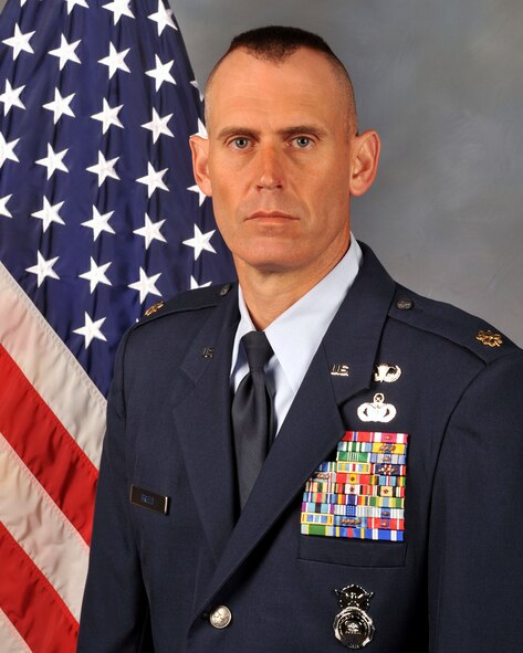 Maj. Mark Breed (Official photo)