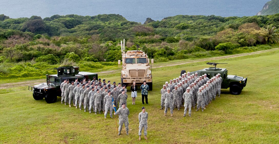 The 736th Security Force Squadron won the Pacific Air Forces Outstanding Small Security Forces Unit Award for 2012.  (U.S. Air Force photo by Senior Airman Benjamin Wiseman/Released)