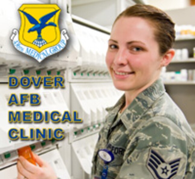 Front page button for the Dover Air Force Base, Del. public web page, Feb. 27, 2013. (U.S. Air Force graphic/Roland Balik)