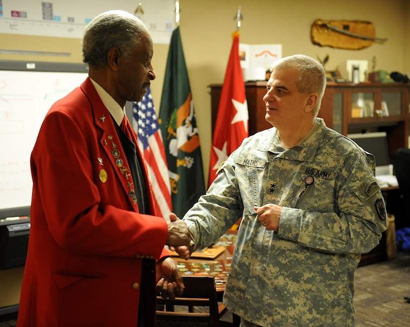 Local native Tuskegee Airman visits JTF-CS during Black History Month ...