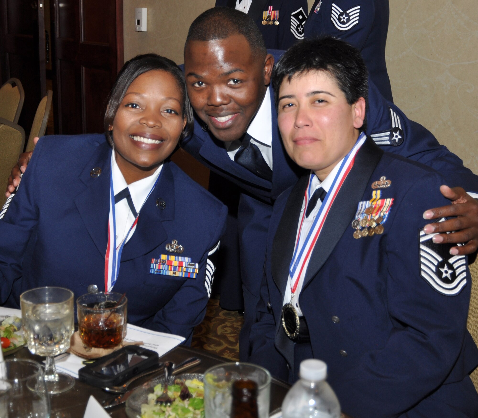 It was another sell-out crowd that attended the 301st Fighter Wing Annual Awards Banquet at the Hilton in downtown Fort Worth Feb. 2. Yearly awards were given to Air Force Reservists for Airman, NCO, Senior NCO, 1st Sgt., Company Grade Officer and Field Grade Officer as well as three Civilan of the Year awards and the Henry D. Green award for community service. 