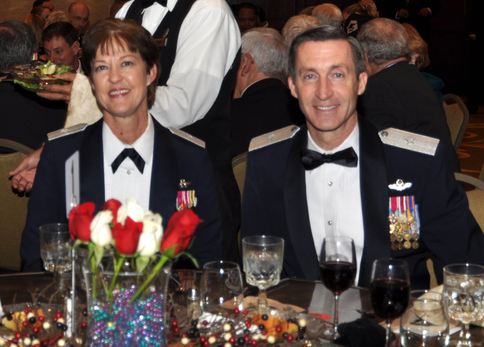 It was another sell-out crowd that attended the 301st Fighter Wing Annual Awards Banquet at the Hilton in downtown Fort Worth Feb. 2. Yearly awards were given to Air Force Reservists for Airman, NCO, Senior NCO, 1st Sgt., Company Grade Officer and Field Grade Officer as well as three Civilan of the Year awards and the Henry D. Green award for community service. 