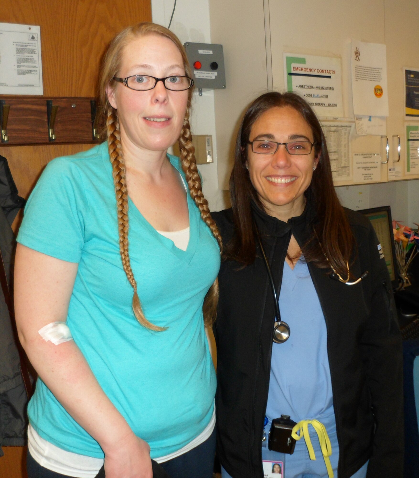 100th CS spouse donates bone marrow, blood stem cells > Royal Air Force Mildenhall > RAF