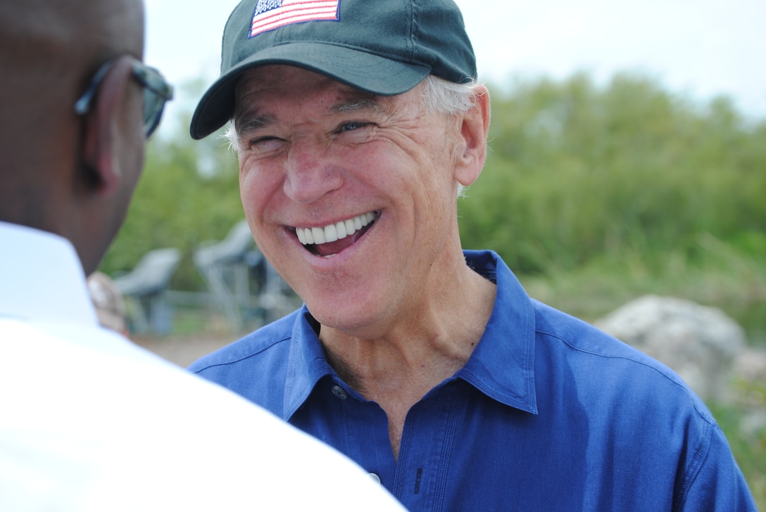 Vice President Joe Biden visited the Everglades in April, 2012 to discuss the administration’s ecosystem restoration priorities and efforts. 