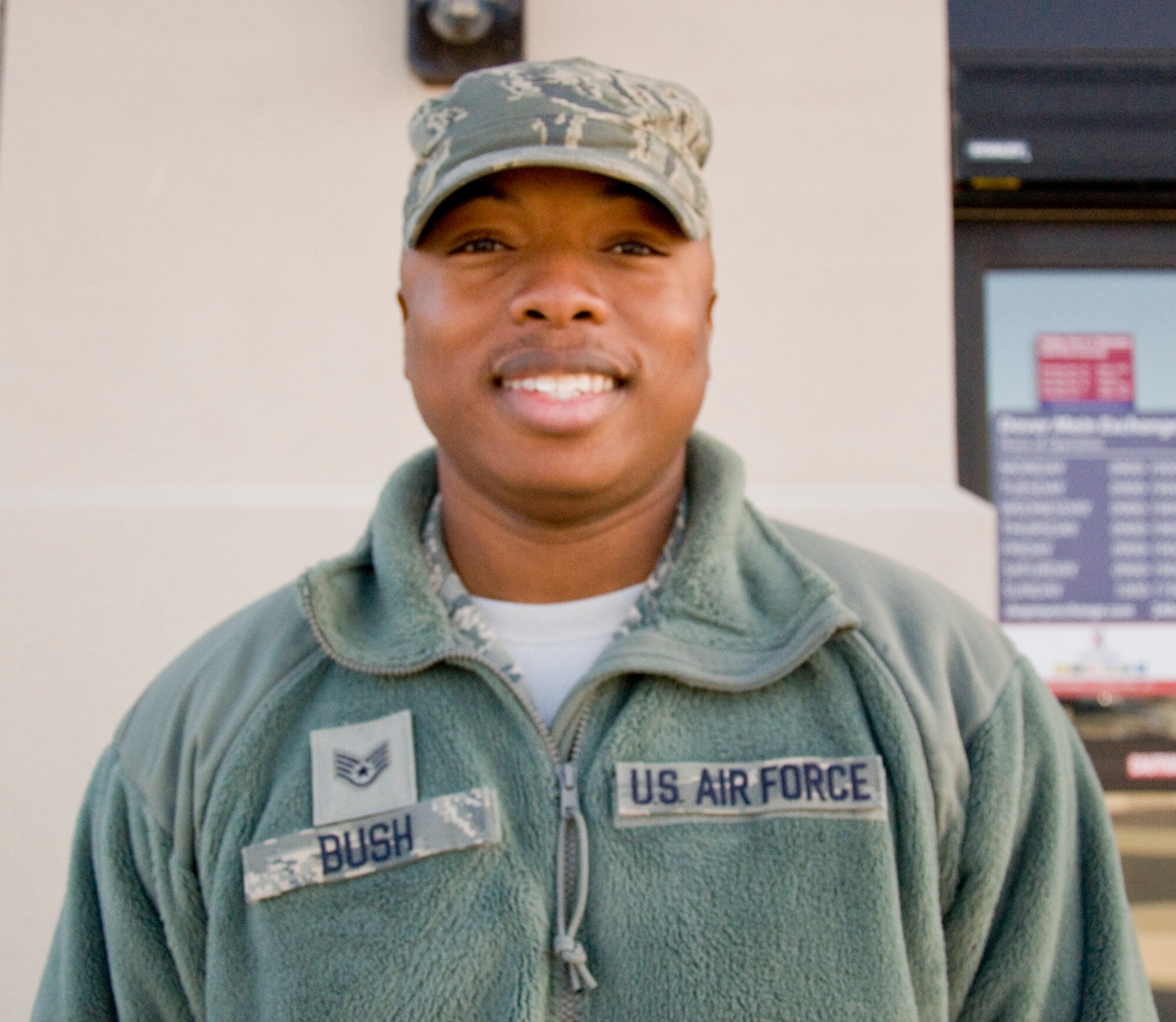 “To finish school, I have a few more classes to knock out.” -Staff Sgt. Warren Bush