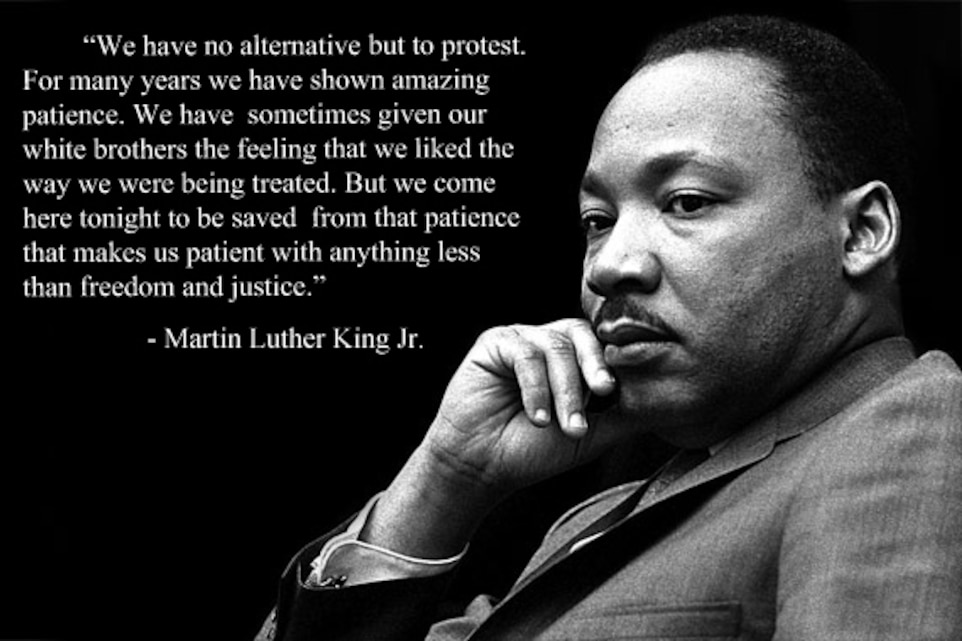 MLK Jr. used words, not violence > Marine Corps Logistics Base Barstow ...