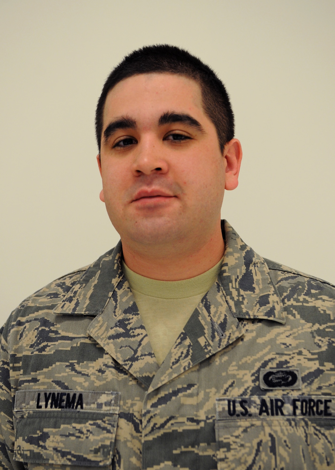 Senior Airman Justin Lynema, 2nd Force Support Squadron formal training manager, "My New Year's resolution is to receive my Community College of the Air Force degree. I will maintain my resolution by continuing to take two classes a semester." (U.S. Air Force photo/Airman 1st Class Benjamin Gonsier)
