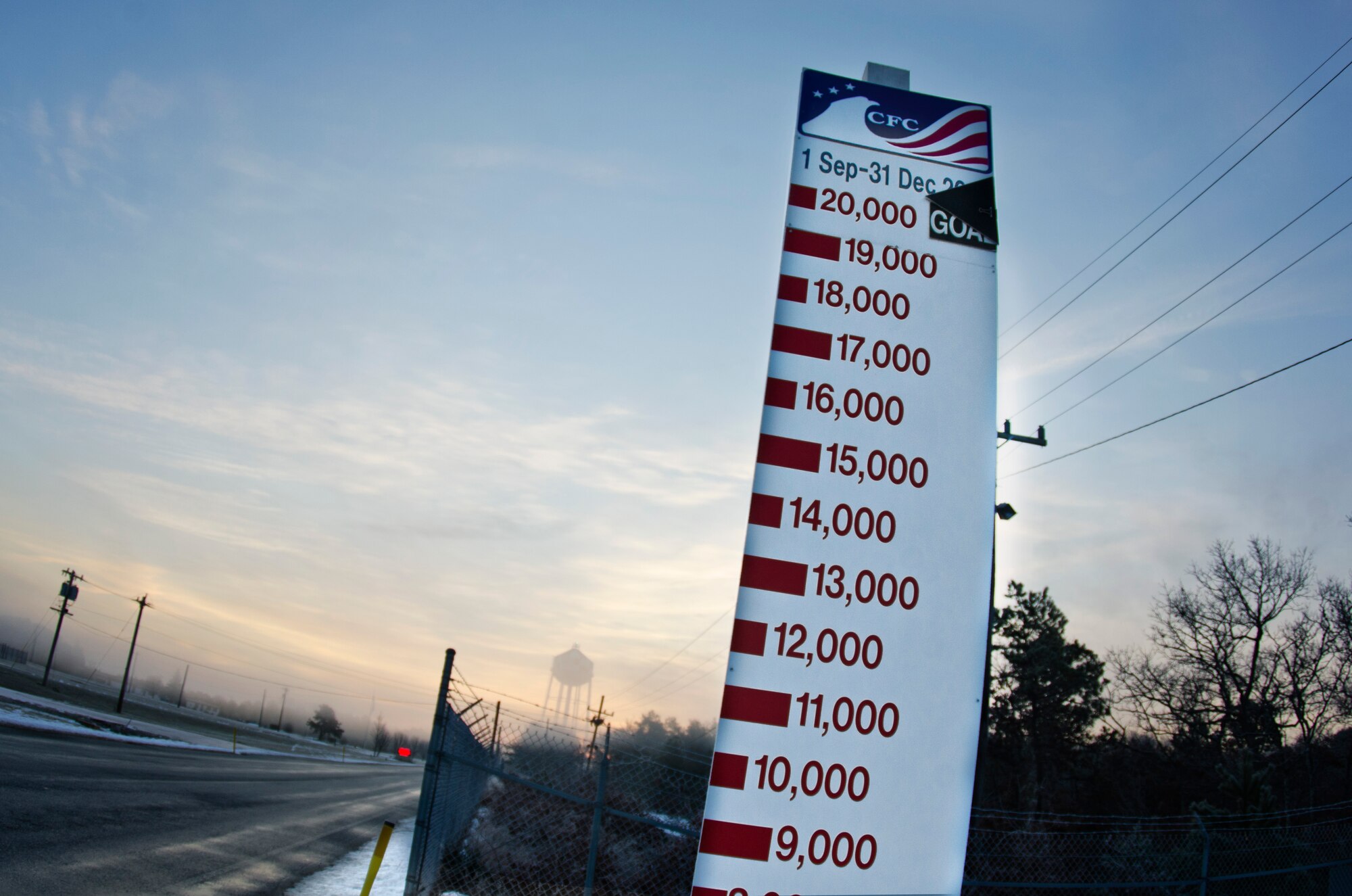 Members of the 102nd Intelligence Wing demonstrated their generosity during the 2012 Combined Federal Campaign (CFC) by contributing $24,774 to the annual program—the most the 102nd has ever risen for this campaign. The goal at the beginning of the season was $20k. (Illustration by Tech. Sgt. Kerri Cole)