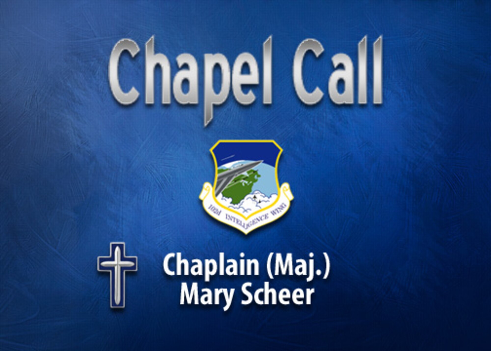 Chaplain (Maj.) Mary Scheer