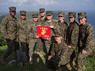 Marines of 3rd Supply Battalion, Combat Logistics Regiment 35, 3rd Marine Logistics Group, III Marine Expeditionary Force pay a visit to Iwo To, Japan, formerly known as Iwo Jima, during a professional military education visit here Dec. 19.  The 3rd MLG Marines visited the island to show respect for those who lost their lives during the World War II Battle of Iwo Jima and to gain a better understanding of what Marines who fought here experienced.