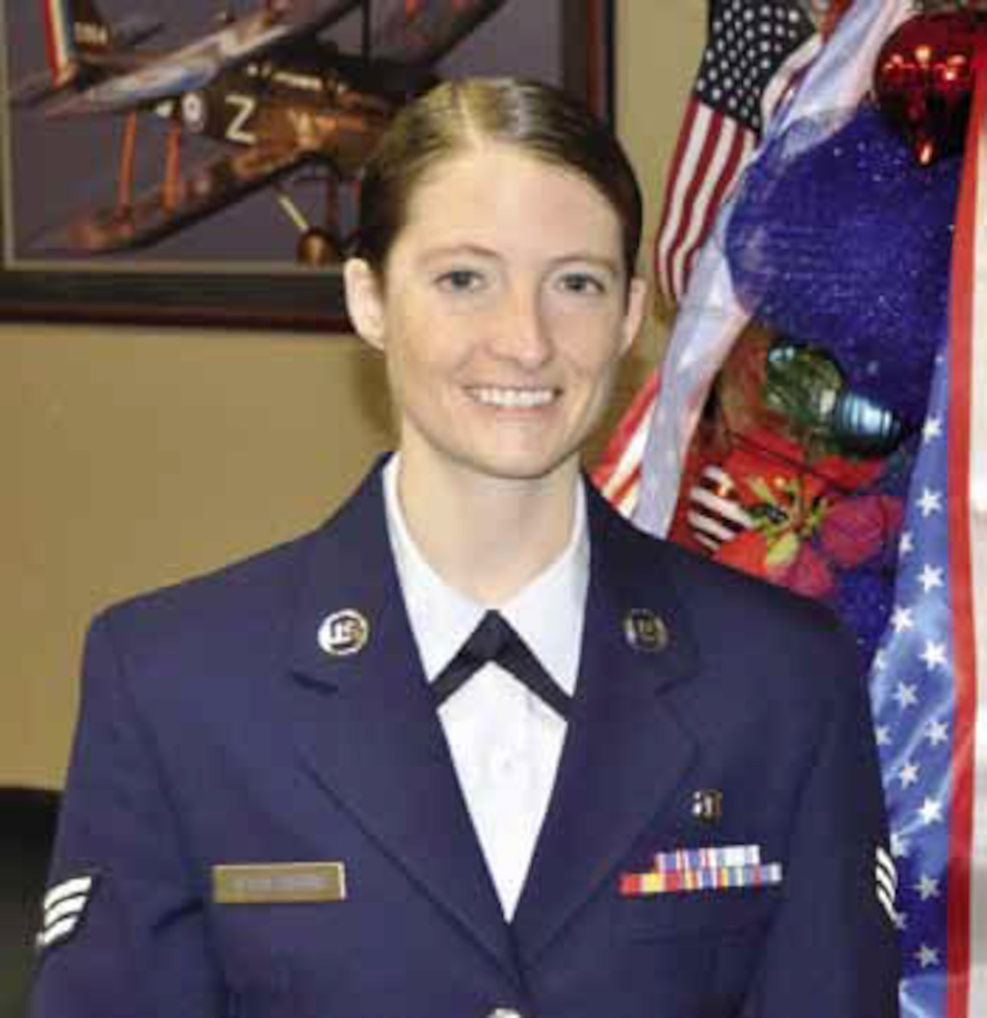 Senior Airman Holly Stevenson
452d Aerospace Medicine Squadron
Airman of the quarter 
First Quarter FY 2013