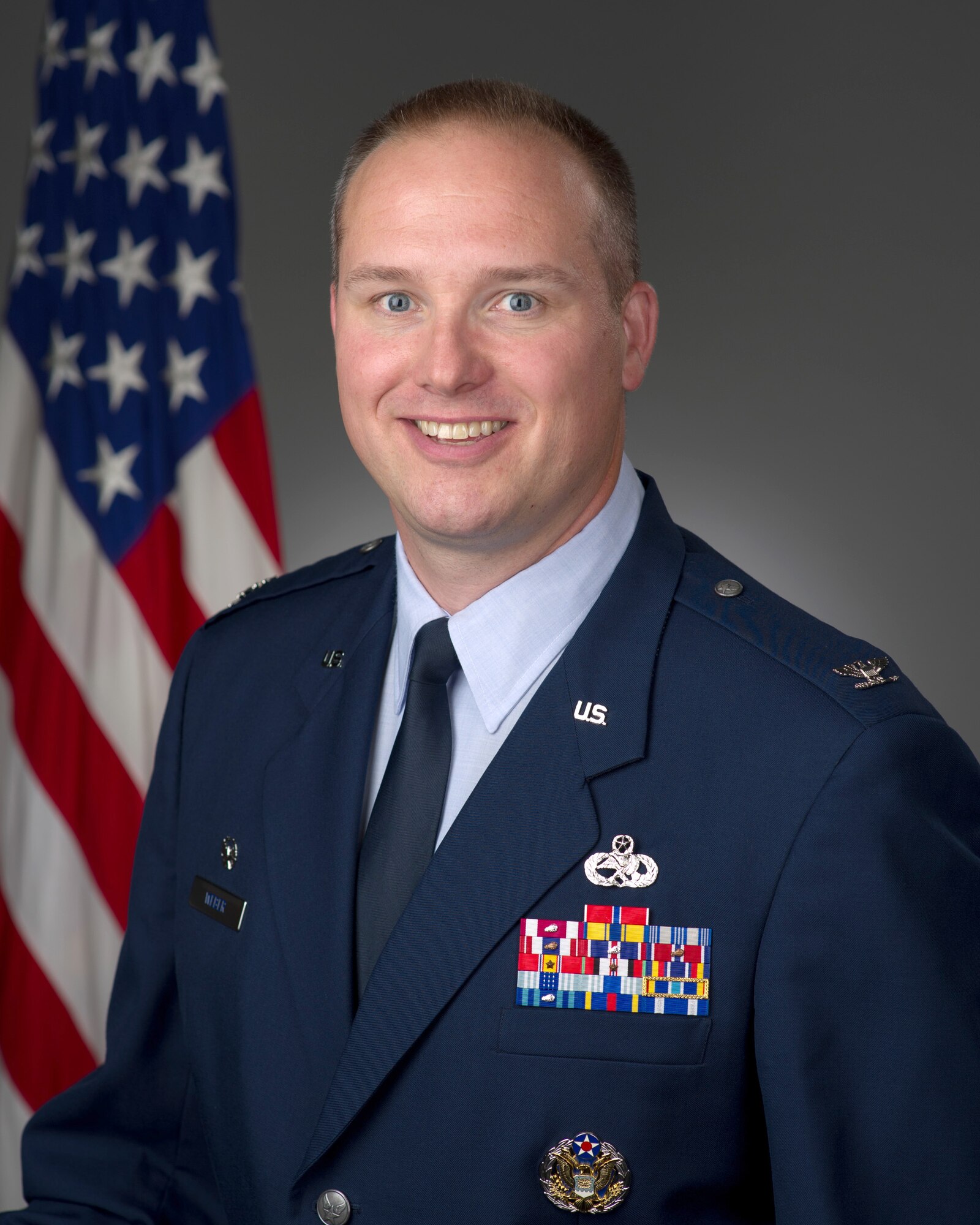Col. Mark. Weber, 60th Maintenance Group commander. (U.S. Air Force photo)