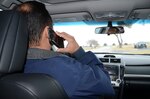 The Department of Defense banned the use of cell phones while driving on a military installation more than a decade ago, but it continues to be a problem on Joint Base San Antonio installations. In 2012, more than 145 citations were issued to drivers talking or texting on their cell phone while driving on JBSA. (Photo by Lori Newman, JBSA-Fort Sam  Houston Public Affairs)