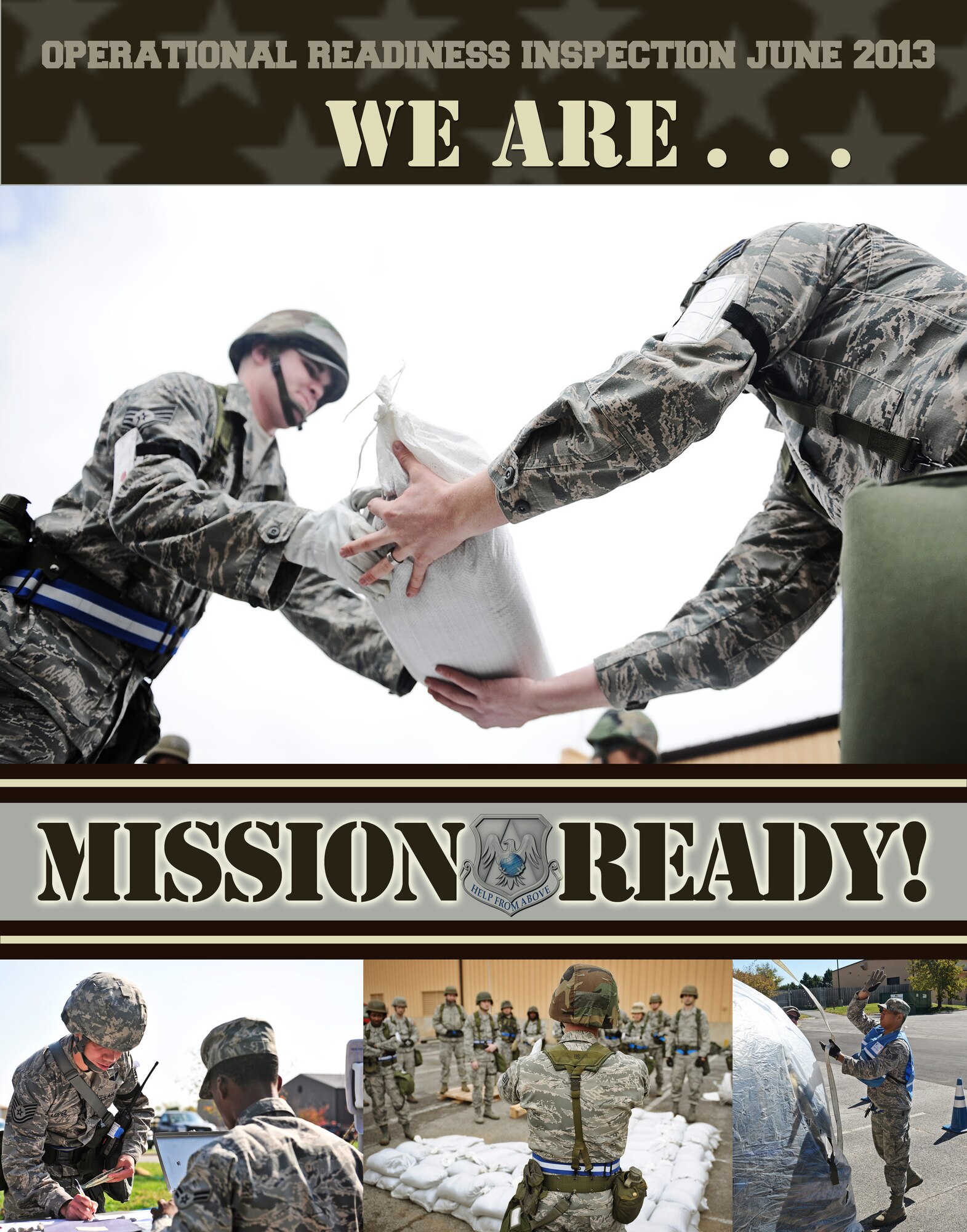 Scott Air Force Base ORI Poster (U.S. Air Force graphic/Karen Pettit)