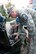 Kentucky Air National Guard Master Sgt. Michael Flickinger (left), 41st Civil Support Team communications chief, and Kentucky Air National Guard Master Sgt. Gregory Terry, information systems operations analyst, set up the Incident Commander's Radio Interface for use as a repeater in extending downrange communications at a U.S. Army North exercise on Oct. 2, 2012, in Frankfort, Ky. (Kentucky Air National Guard photo by Master Sgt. Phil Speck)