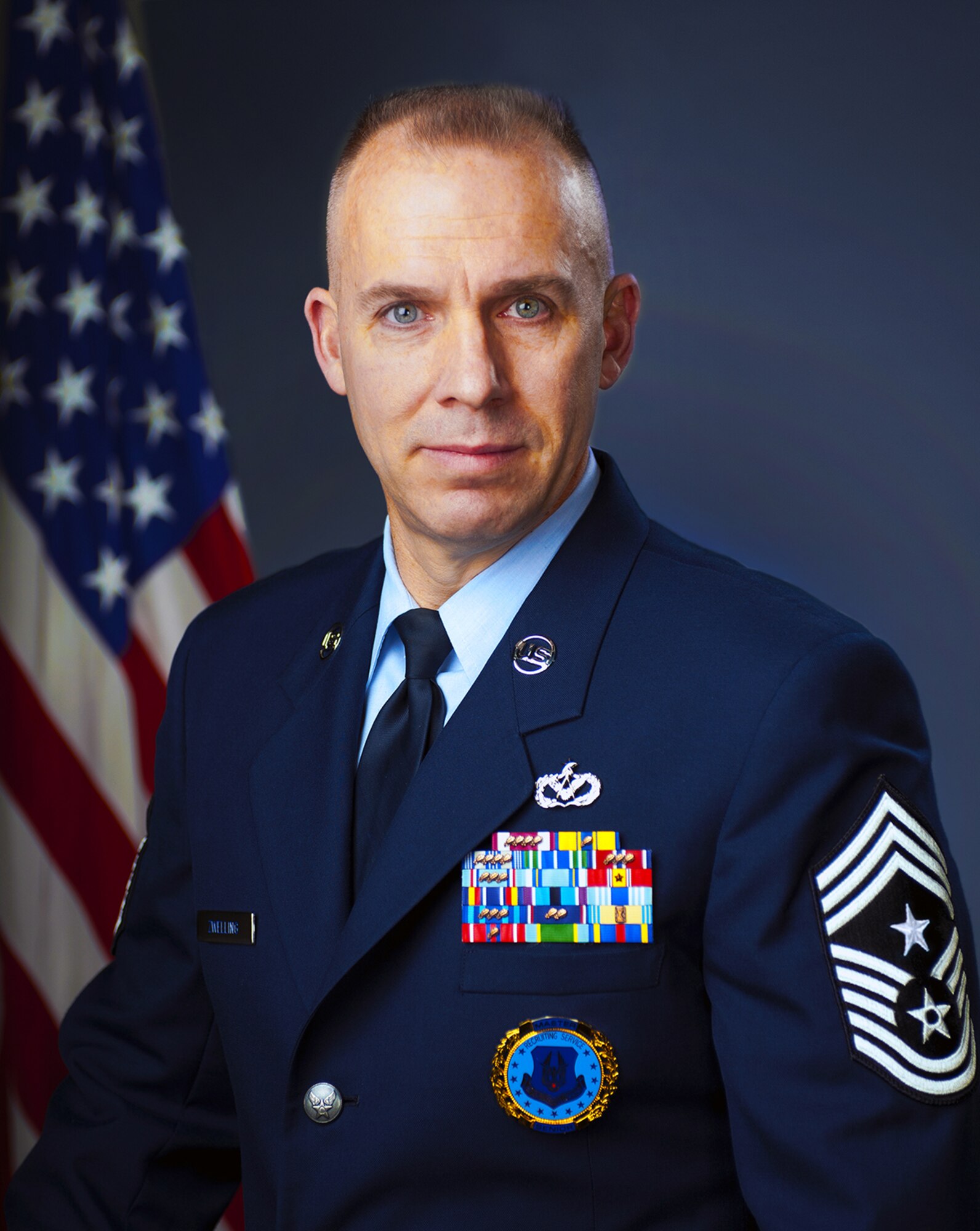 Chief Master Sgt. Thomas Zwelling is Command Chief Master Sergeant of HQ Air Force Reserve Command Recruiting Service. (courtesy photo)