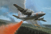 When a C-130H3 from the 145th Airlift Wing, North Carolina Air National Guard, crashed because of pilot error, four of the six-member crew died, and the other two were seriously injured. (Illustration by Gil Cohen).