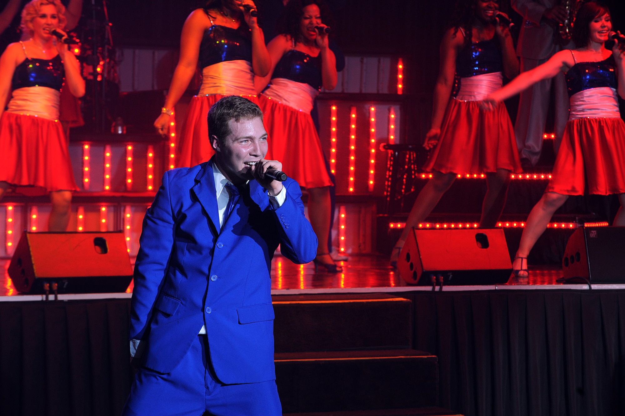 Tops in Blue performed at a packed Warner Robins Civic Center Jan. 12.