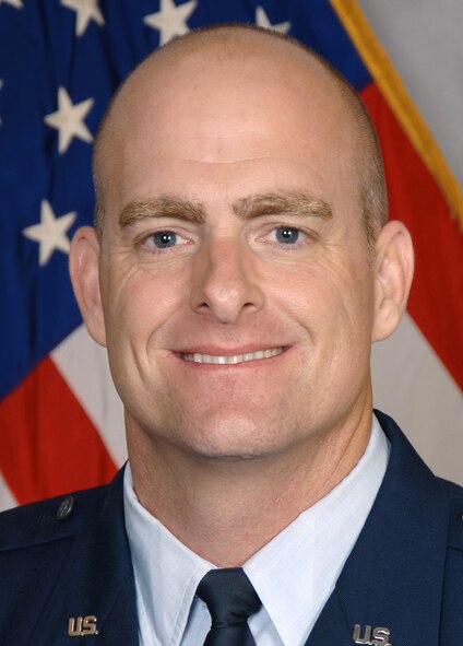 Col. Darren James, 71st Flying Training Wing commander 

