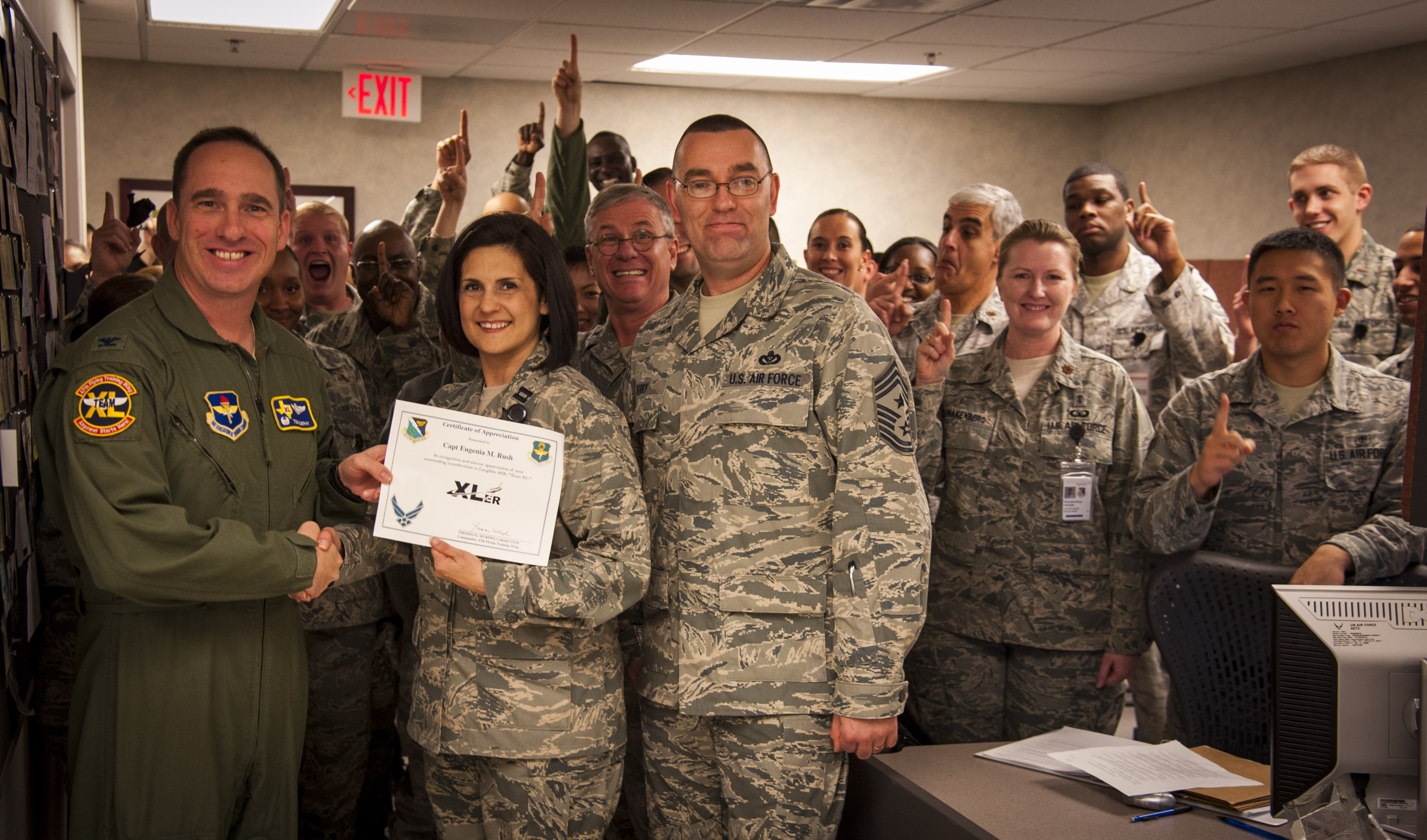 Laughlin XLer Capt. Eugenia Rush, 47th Medical Group > Laughlin Air Force Base > News