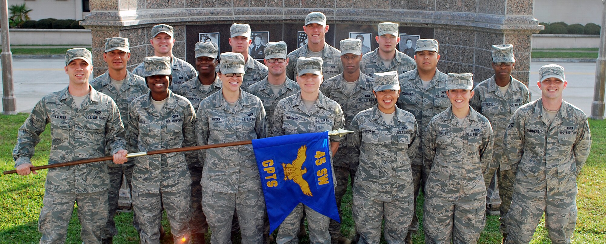 Members of the 45th Financial Services Flight were awarded the 2012 Air Force Space Command Financial Services Office of the Year recently.  
