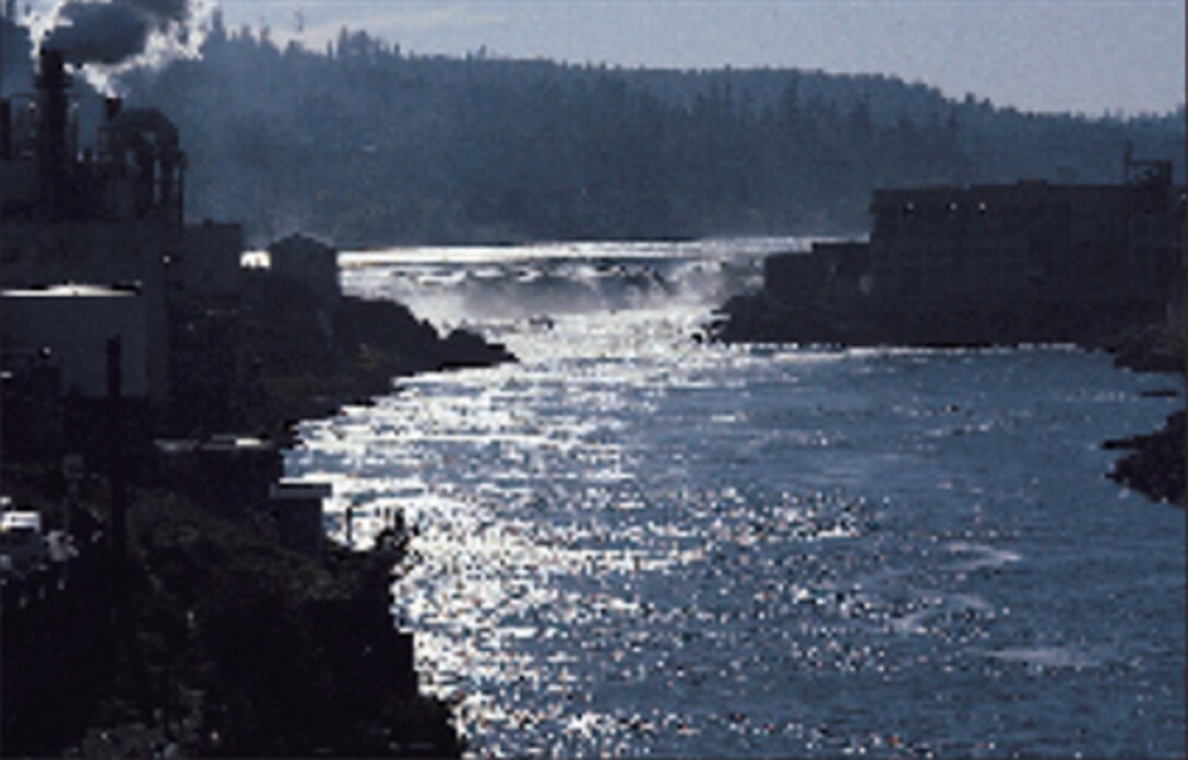 Willamette Falls Locks area photo