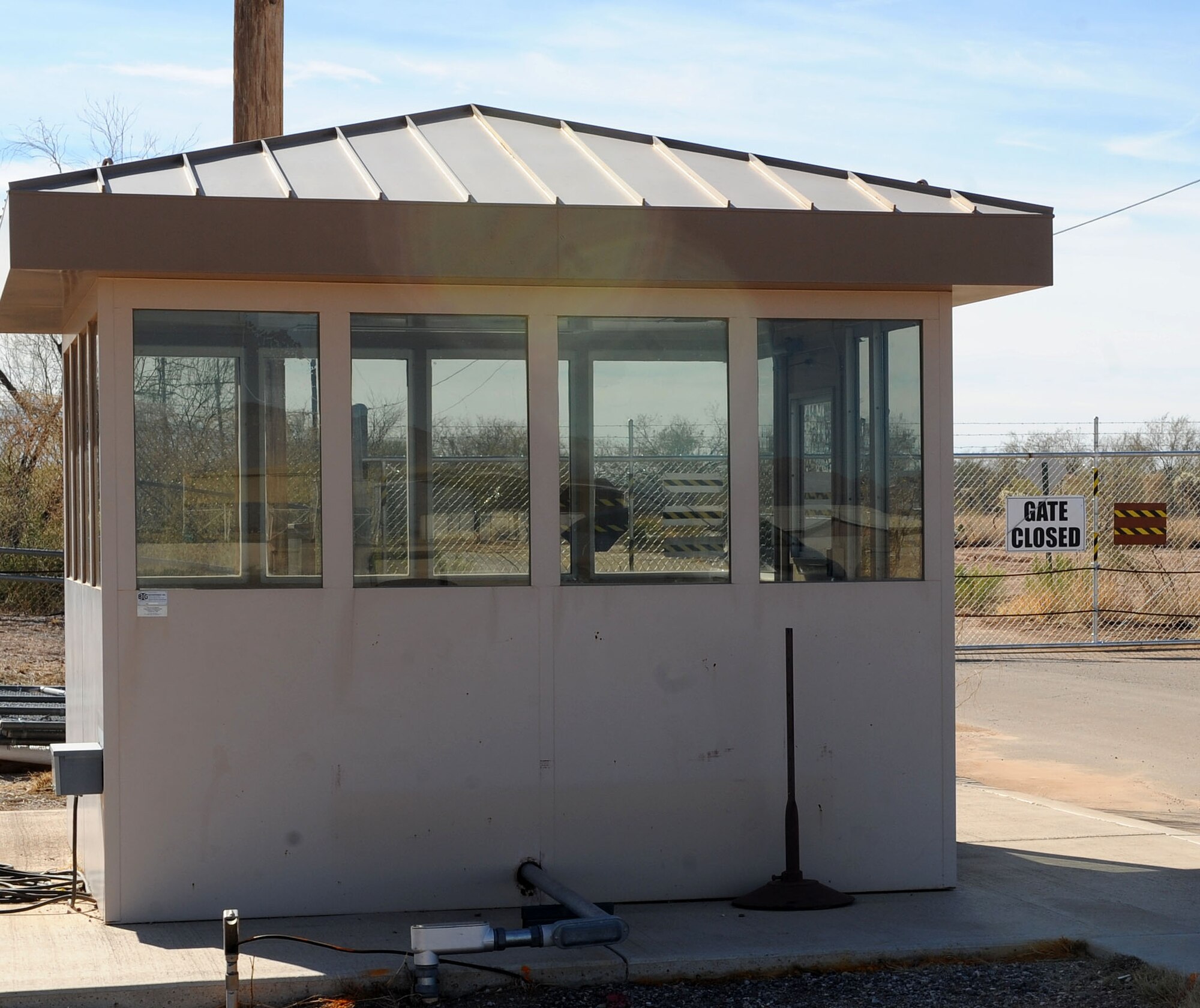 Construction for the 29 Bravo gate, located on Wilmot Road, a quarter mile north of Valencia Road, is scheduled to begin on Jan. 22. The opening of 29 Bravo was the winning decision chosen by the base populous when D-M was announced as the winner of the Commander-in-Chief Instillation Excellence Award in 2012. (U.S. Air Force photo by Senior Airman Brittany Dowdle)