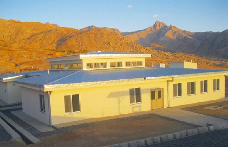 Afghan Uniformed Police assumed responsibility for the newly constructed headquarters shown above on Oct. 20, 2012. ERDC hydraulic engineer Mike Winkler served as project manager.