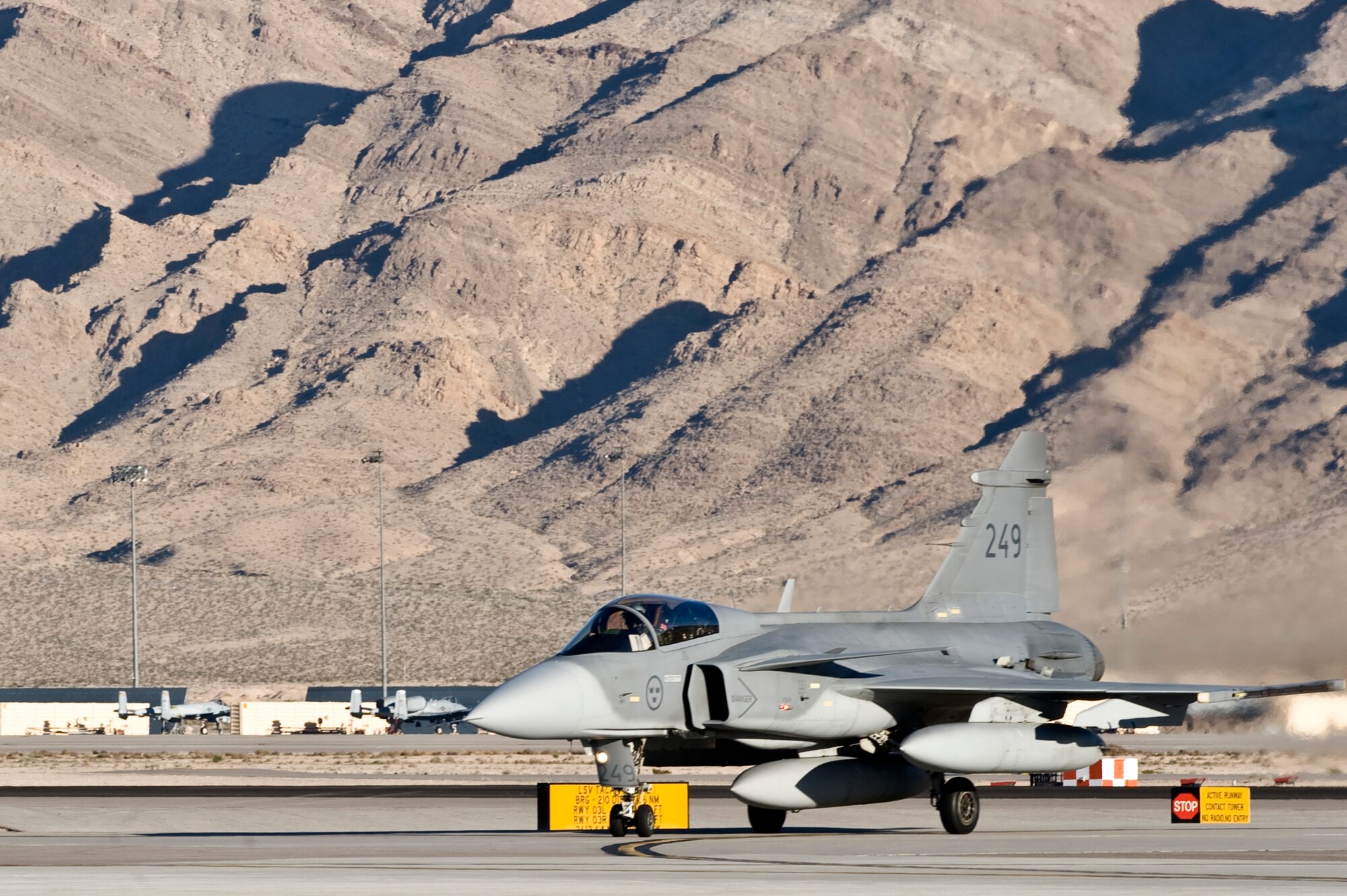 Sweden arrives for RED FLAG 13-2 > Nellis Air Force Base