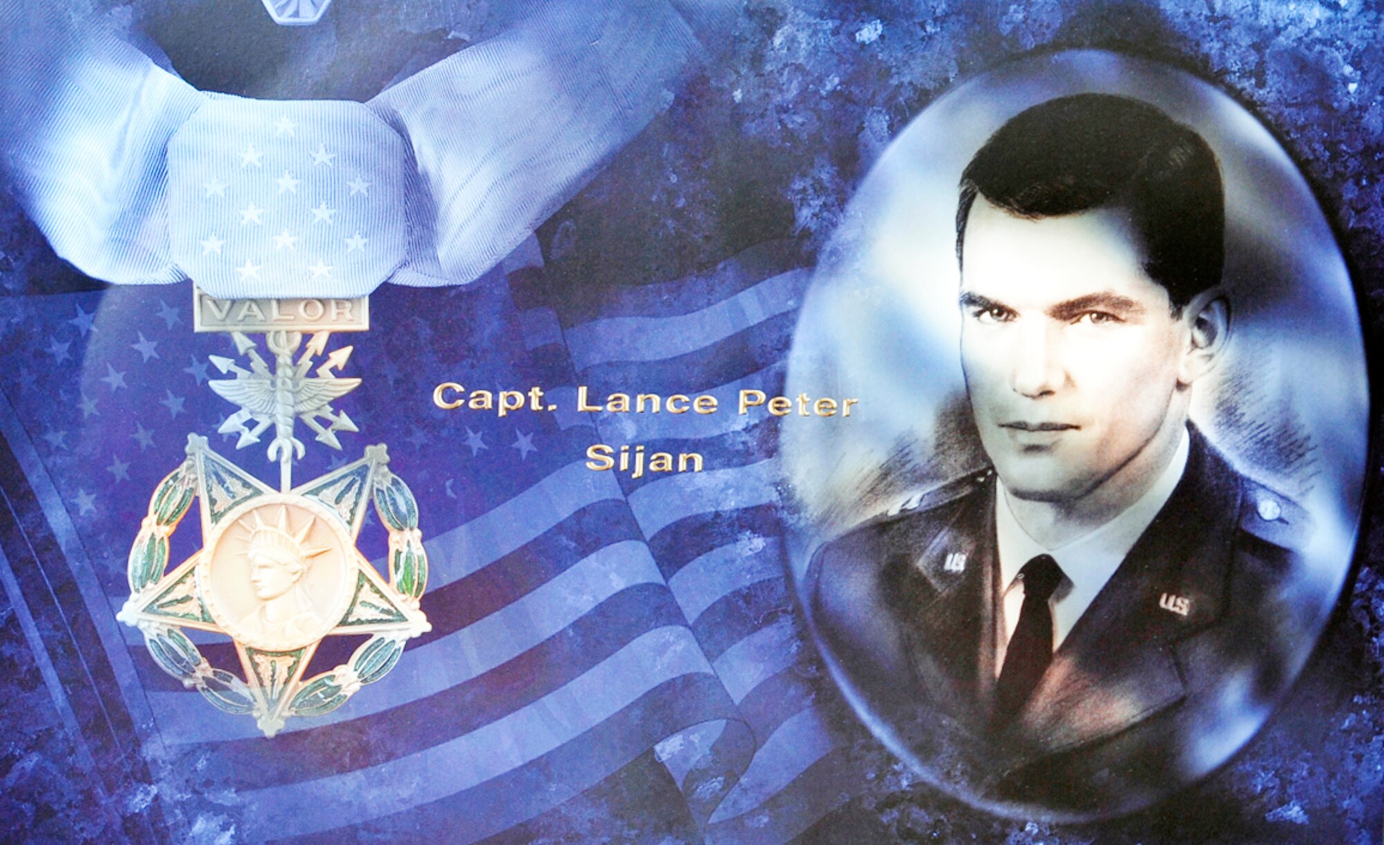 The annual Capt. Lance P. Sijan Award recognizes the accomplishments of officers and enlisted members who have demonstrated the highest qualities of leadership in the performance of their duties and the conduct of their lives. (U.S. Air Force photo illustration)

