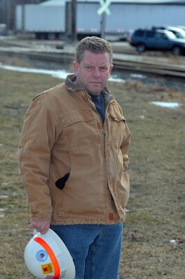 Eric Johnson is the Mississippi Valley Division 2012 Construction Hard Hat of the Year Award recipient.
