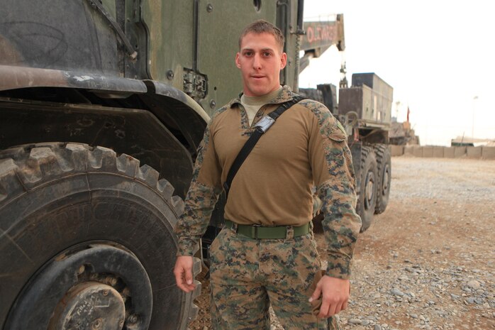 Corporal Stephen Karavolos, a motor transport operator, is currently deployed to Afghanistan with the Georgian Liaison Team for Regimental Combat Team 7, Regional Command Southwest. Karavolos currently holds many different billets. He is the unit's convoy commander, motor transport chief and operations chief, all billets typically held by officers or staff noncommissioned officer.