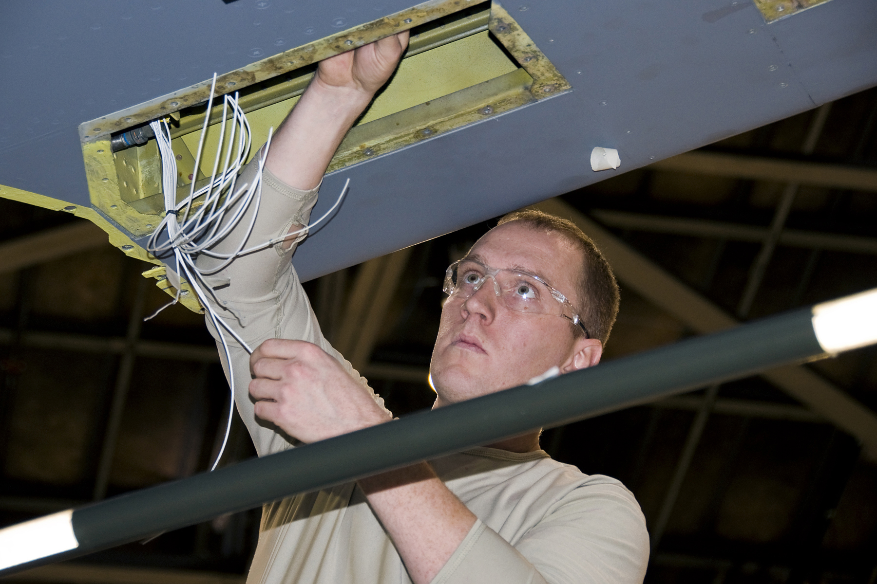 Chasing smoke Grissom maintainers have difficult, rewarding job