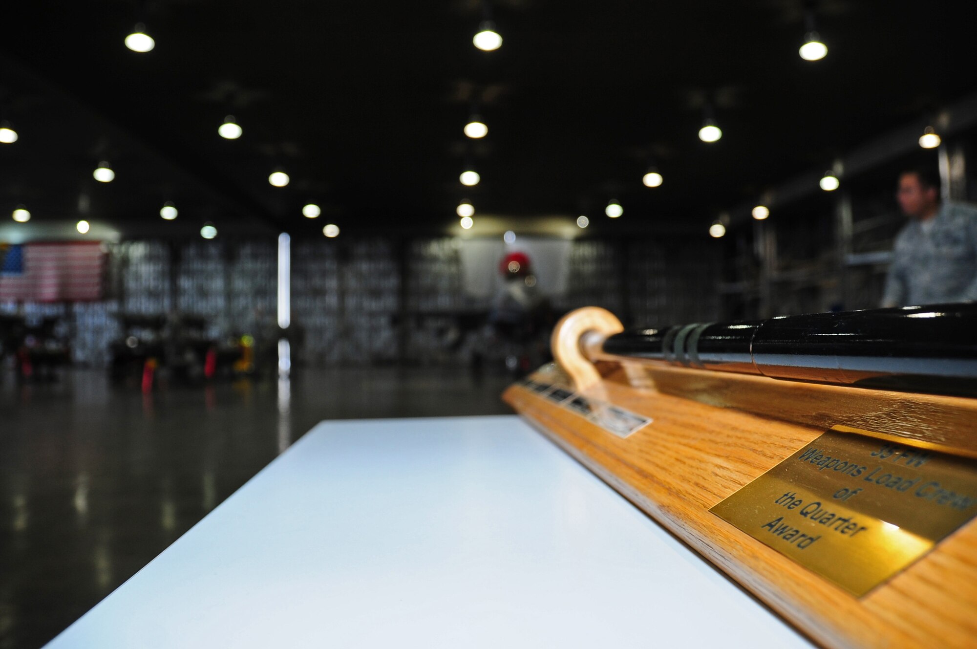 The 13th and 14th Fighter Squadrons held 2013’s first Weapons Load Crew of the Quarter Competition at Misawa Air Base, Japan, Jan. 18, 2013.  This competition evaluated the load crew team’s overall loading ability, which includes quality of work and finishing time; leaving the 13 FS load crew team with bragging rights after winning the competition for the second time in a row.  (U.S. Air Force photo by Staff Sgt. April Quintanilla)