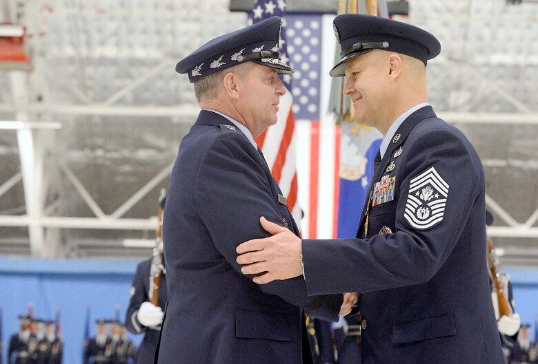 CMSAF transition: Airmen say goodbye to 
