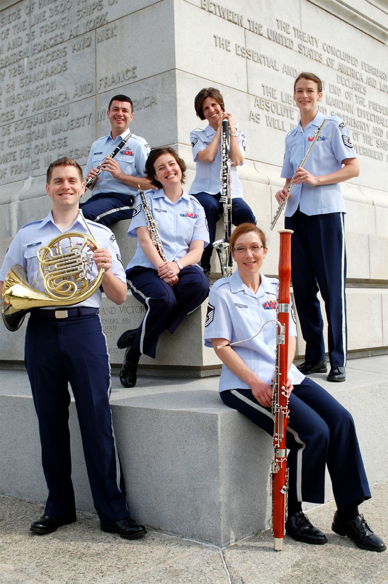 The USAF Heritage of America Band Langley Winds. (USAF courtesy photo)