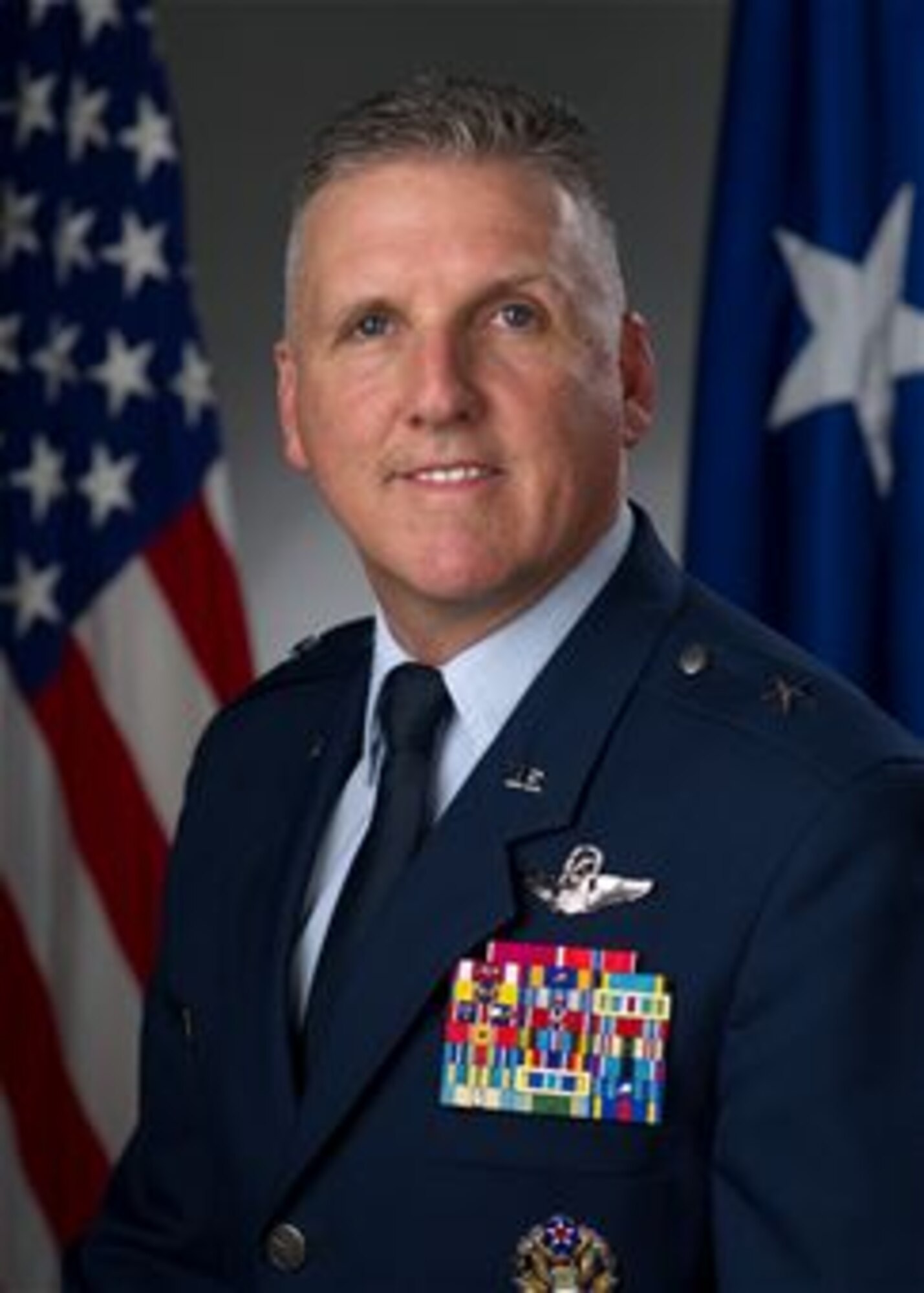 Brig. Gen. John Flournoy, 349th Air Mobility Wing commander. (U.S. Air Force photo)