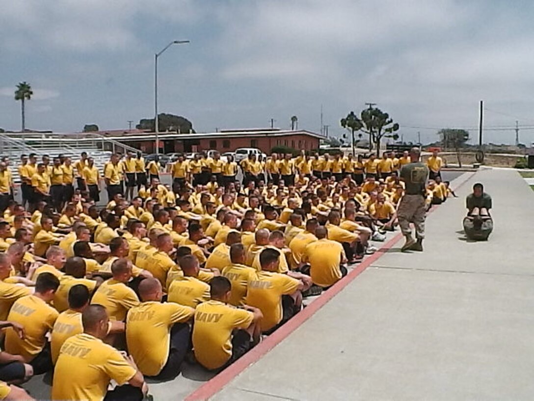 Students prepare for pft