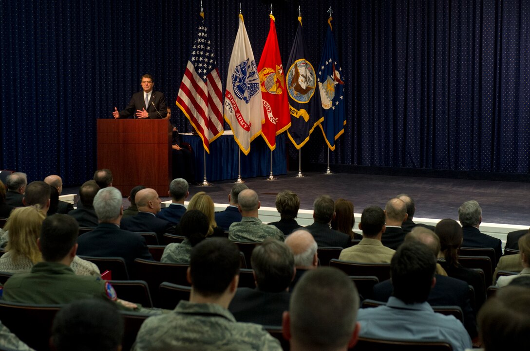 Deputy Defense Secretary Ashton B. Carter Presents A Joint Meritorious ...