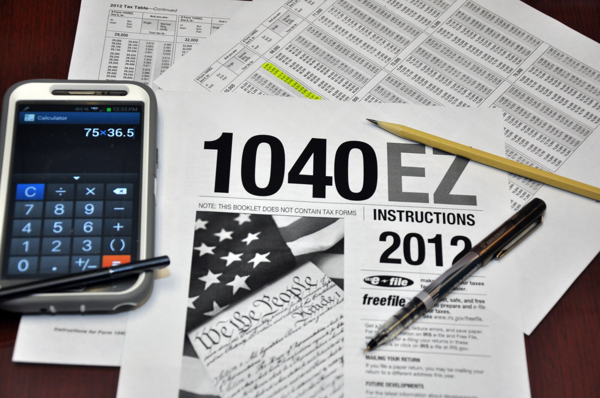 GOODFELLOW AIR FORCE BASE, Texas – The Goodfellow Base Tax Center offers free tax assistance starting Feb. 4. (U.S. Air Force photo/ Airman 1st Class Joshua Edwards)
